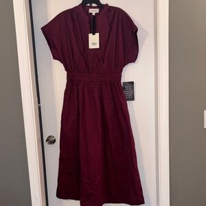 NWT Pomander Place Burgundy Maxi